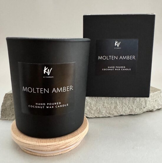 Scented Candle "MOLTEN AMBER"